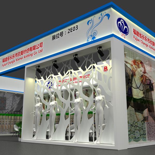 SIUF深圳內(nèi)衣展，展臺(tái)設(shè)計(jì)的與品牌一樣性感